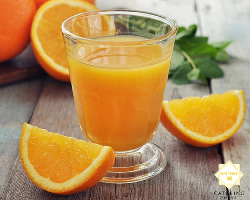 Cocacola + nước cam tươi