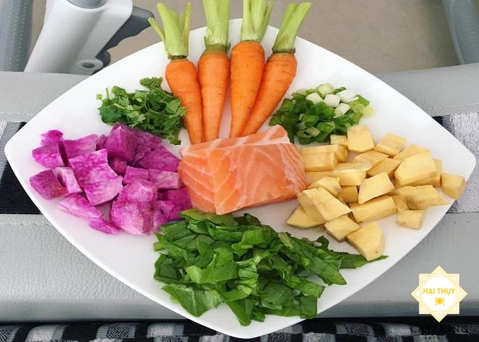 Cách nấu cháo cà rốt với khoai lang cực kì bổ dưỡng