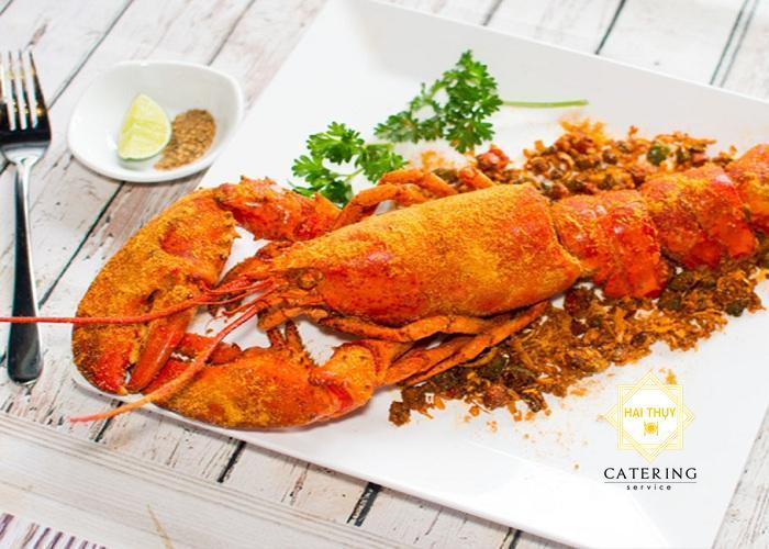 Tôm hùm rang muối Hồng Kông (Theo thời giá)
