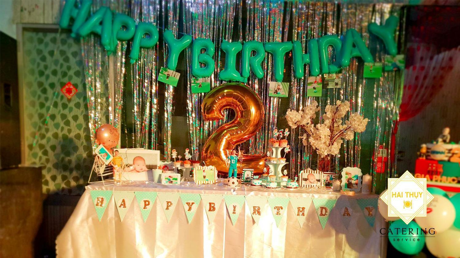 Tổ chức tiệc sinh nhật cho bé Gia Phúc tại quận 7