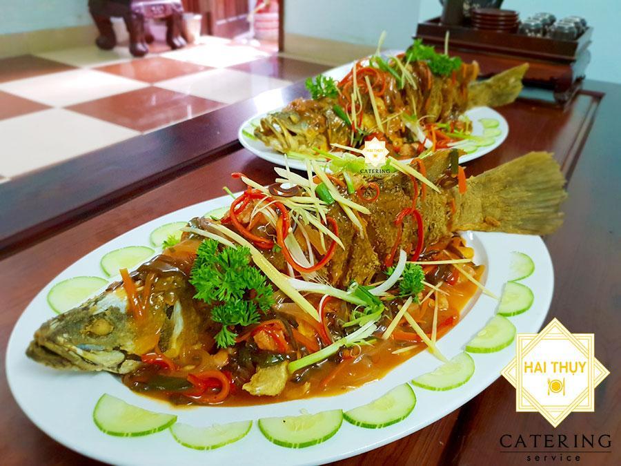 Cá chẽm sốt ngũ liễu