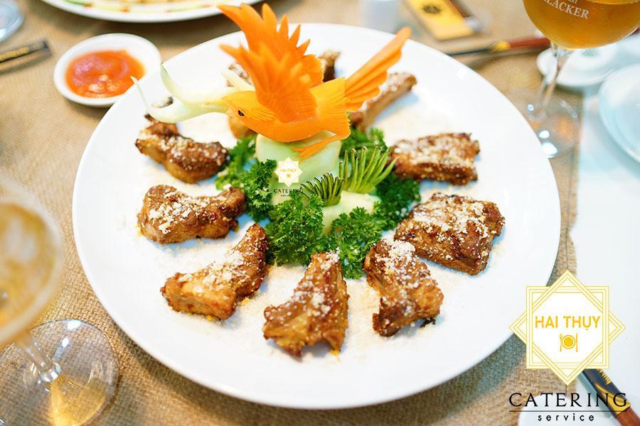 Món Sườn nướng bia tuyết