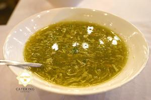 Soup Ngọc Bích nóng hổi, thơm ngon