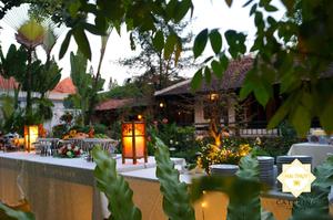 Mang lại cho bữa tiệc buffet tại biệt thự sân vườn - Quận 2 một vẻ đẹp tinh tế và sang trọng
