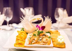 Đặt tiệc cưới VIP với thực đơn món ăn tại hai thụy catering