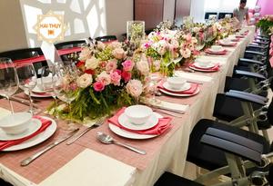 Hai Thụy Catering tự hào là đơn vị nhận được sự tin tưởng của gia đình bé Selena để tổ chức buổi tiệc mừng tròn 1 tuổi