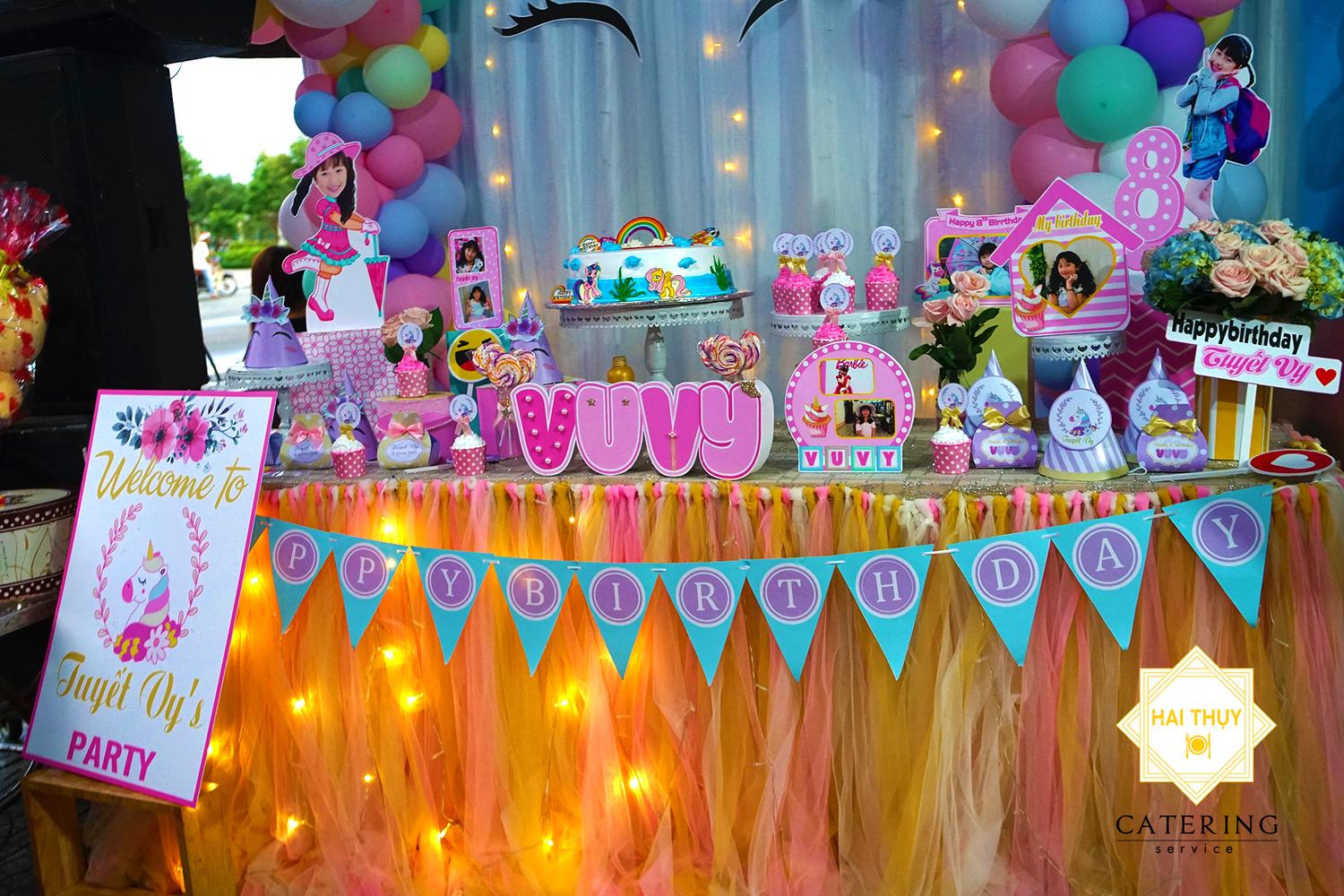 Buổi tiệc sinh nhật độc đáo với những phong cách ấn tượng