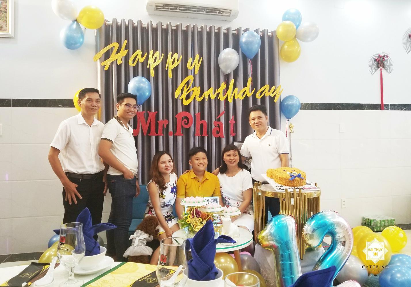 Tiệc sinh nhật 12 tuổi của Nguyên Phát được Hai Thụy Catering tổ chức 