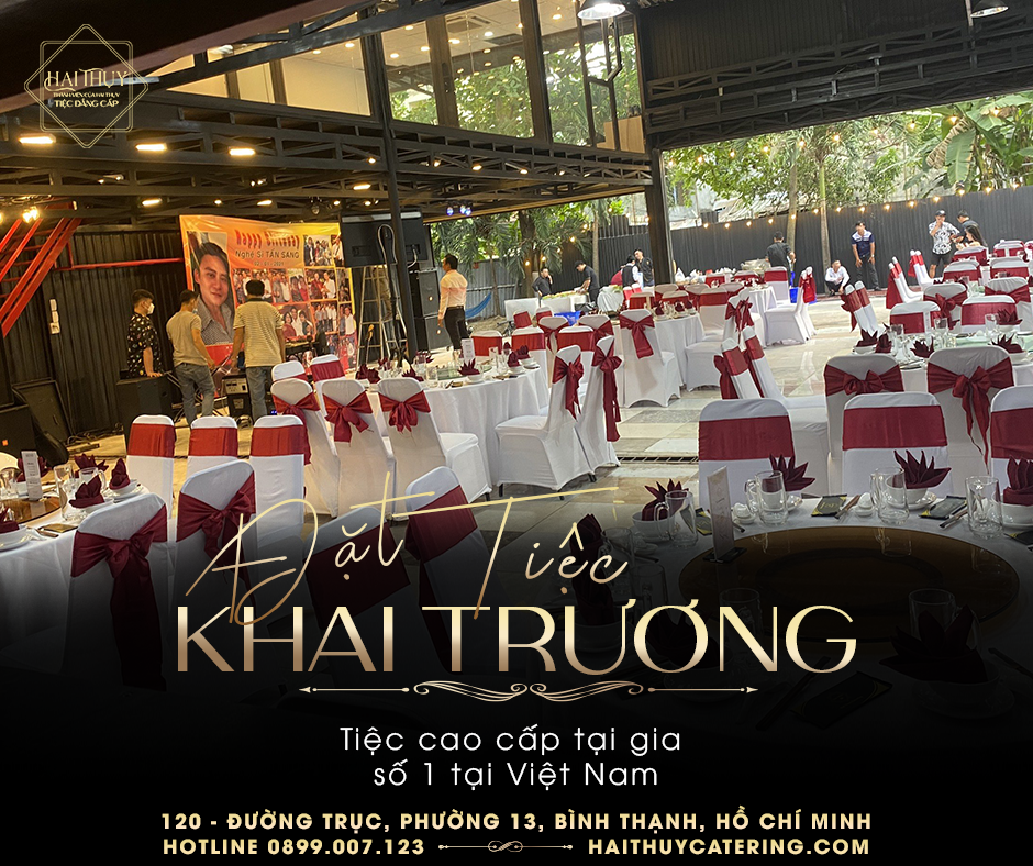 Đặt Tiệc Thôi Nôi - Đầy Tháng Trọn Gói | Hai Thuy