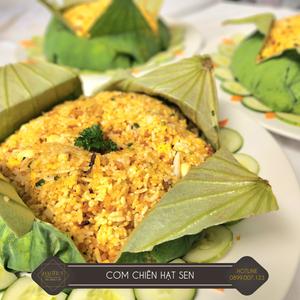 Cơm chiên hạt sen