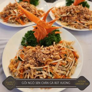 Gỏi ngó sen chân gà rút xương