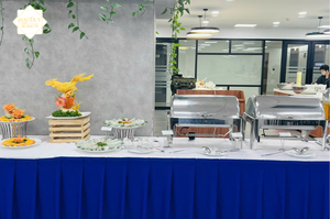 Tiệc Buffet tại công ty sang trọng hiện đại - Hai Thụy Catering